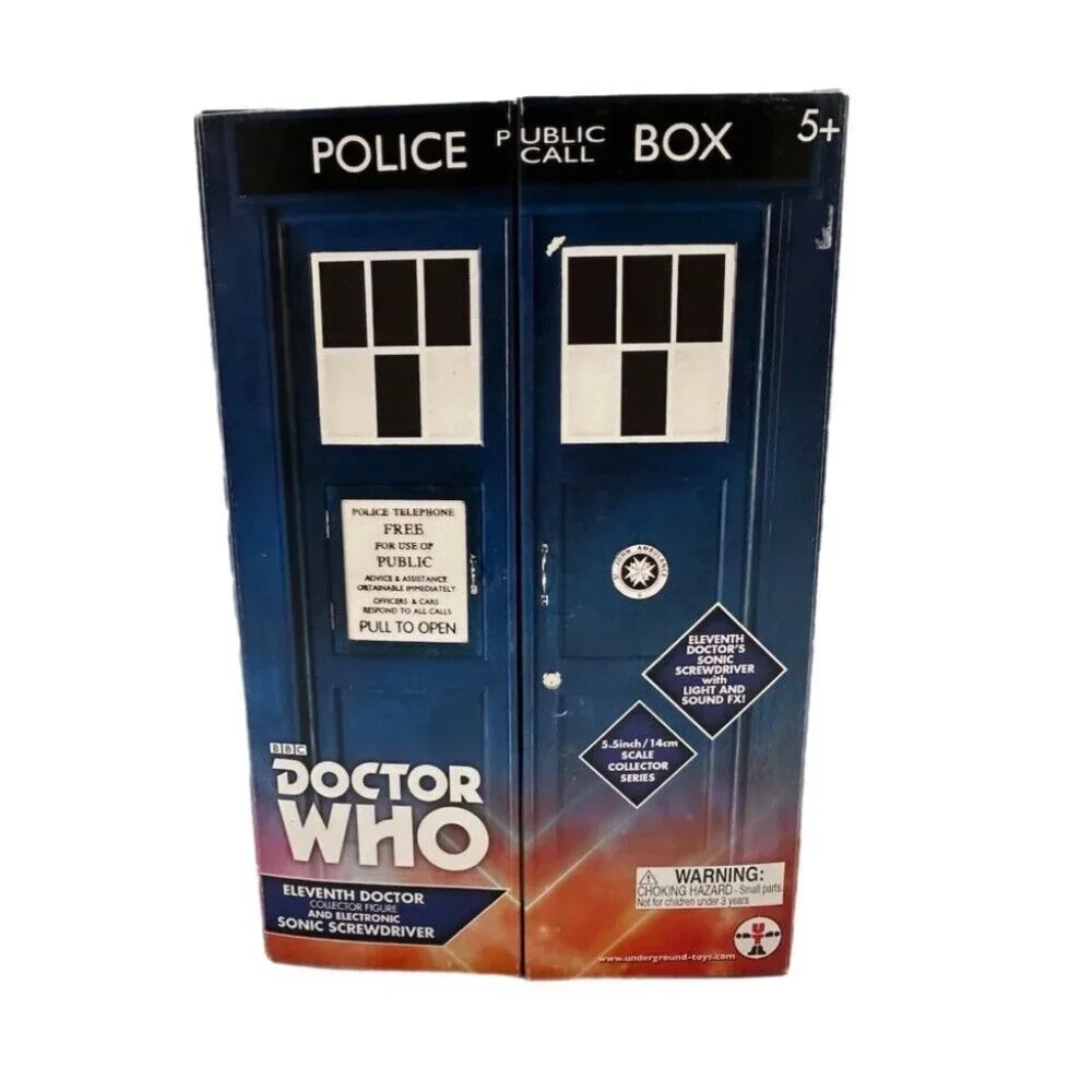 Dr Who The Eleventh Doctor & Electronic Screwdriver 5.5